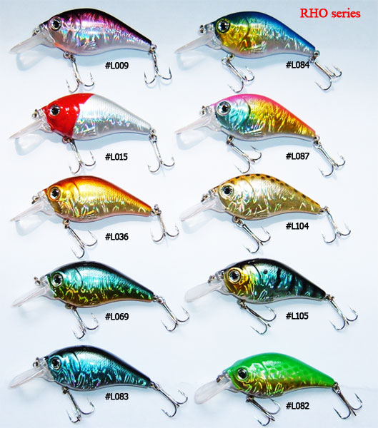 High-Quality Hard Plastic Lures (De haute qualité en plastique dur Lures)