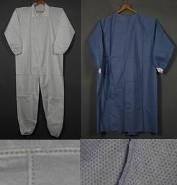  Isolation Gown Ultrasonic Welded (Isolation Gown ultrasons soudés)