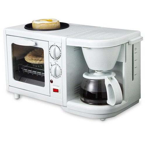  Breakfast Maker: Toaster Oven, Coffee Maker, Egg Fryer (Breakfast Maker: Toaster, Kaffeemaschine, Egg Fryer)