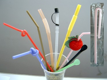  Plastic Drinking Straw / Plastic Straw / Straw (Plastic paille / plastique Paille / Straw)