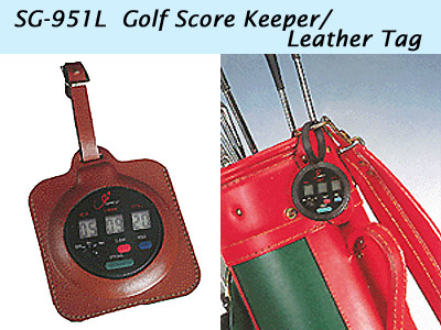  Golf Score Keeper (Leather Bag Tag) ( Golf Score Keeper (Leather Bag Tag))