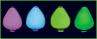  Glow-In-Dark Pigments (Glow-In-pigments foncés)