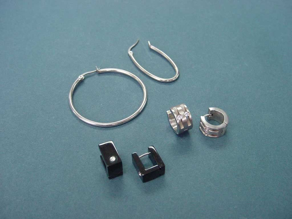 Stainless Steel Earrings (Нержавеющая сталь серьги)