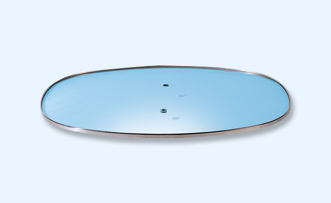  Oval Shape Tempered Glass Lid ( Oval Shape Tempered Glass Lid)