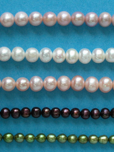  Colour Fresh Water Pearl (Пресная вода цвета Pearl)