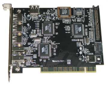 PCI-USB-2. 0 / 1394a / ATA133 / SATA RAID Super Combo Card (PCI-USB-2. 0 / 1394a / ATA133 / SATA RAID Super Combo Card)