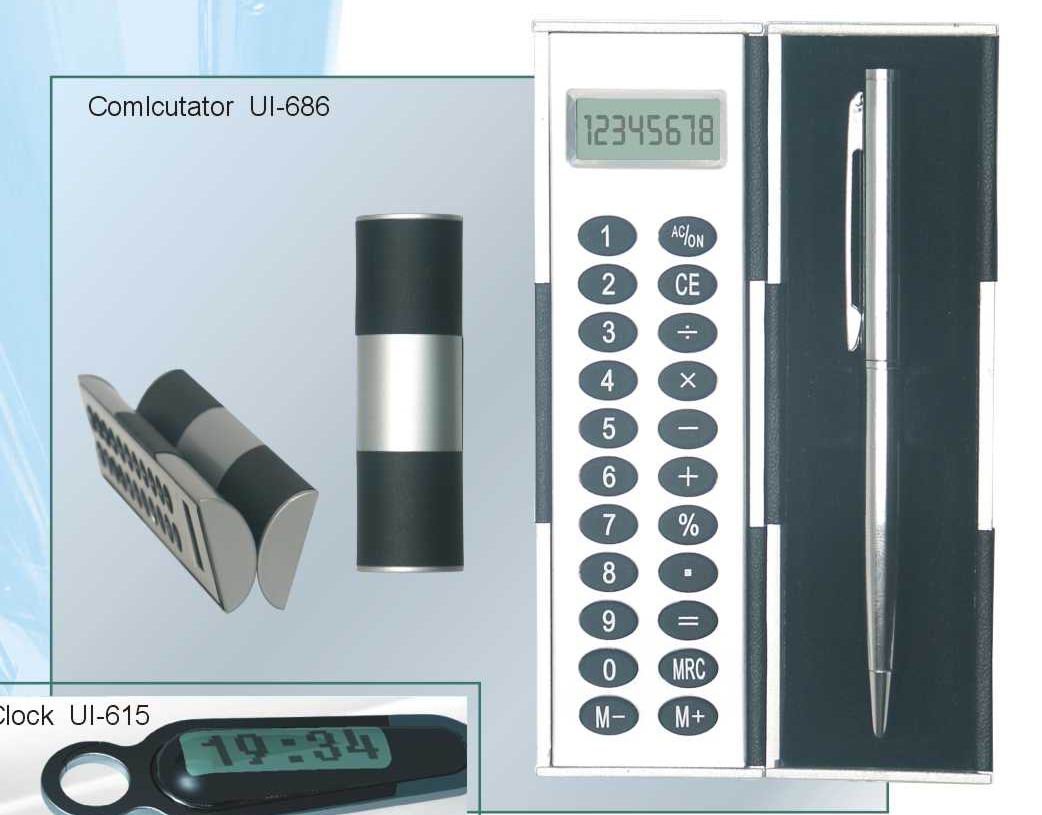  Magic Case Calculator With Metal Pen (Magic affaire Calculatrice avec Metal Pen)