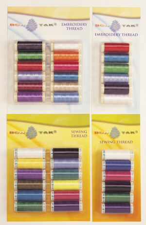  100% Polyester Embroidery Thread