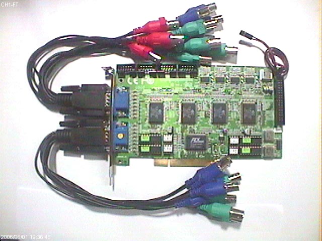  16ch PC-Based DVR Board (16CH на базе ПК DVR совет)