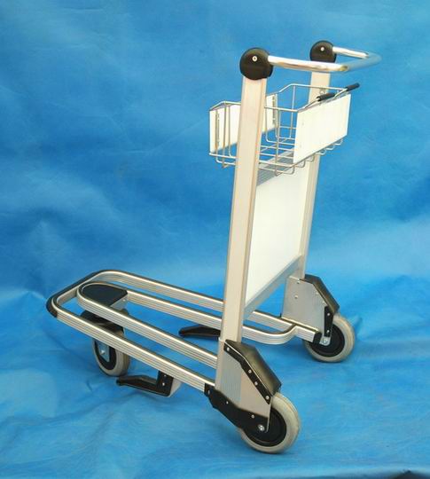  3 Wheel Aluminum Airport Luggage Cart ( 3 Wheel Aluminum Airport Luggage Cart)