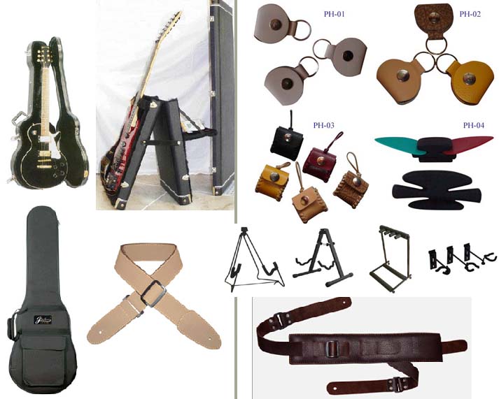 Guitar-Bag, Tasche, Trageschlaufe, Pick, Pick Holder (Guitar-Bag, Tasche, Trageschlaufe, Pick, Pick Holder)