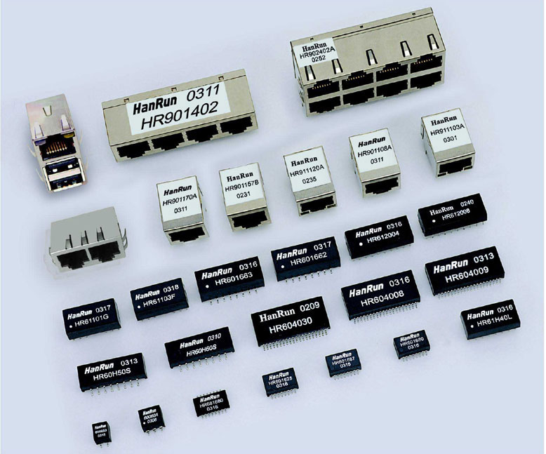  HanRun LAN Transformer, Rj45 With Transformer (HanRun LAN Übertrager, RJ45 mit Trafo)