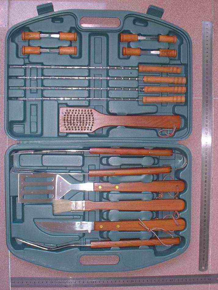  18 Pcs BBQ Set Tool (18 pcs BBQ Tool Set)