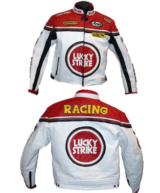  Leather Motorbike Lucky Strike Jackets Bi-lnstyle4071 (Vestes Cuir Moto Lucky Strike Bi-lnstyle4071)