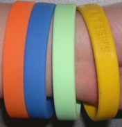  Silicone Wrist Bracelets ( Silicone Wrist Bracelets)