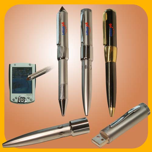  Ball Pen With Flash Drive (Also With PDA Pen) ( Ball Pen With Flash Drive (Also With PDA Pen))