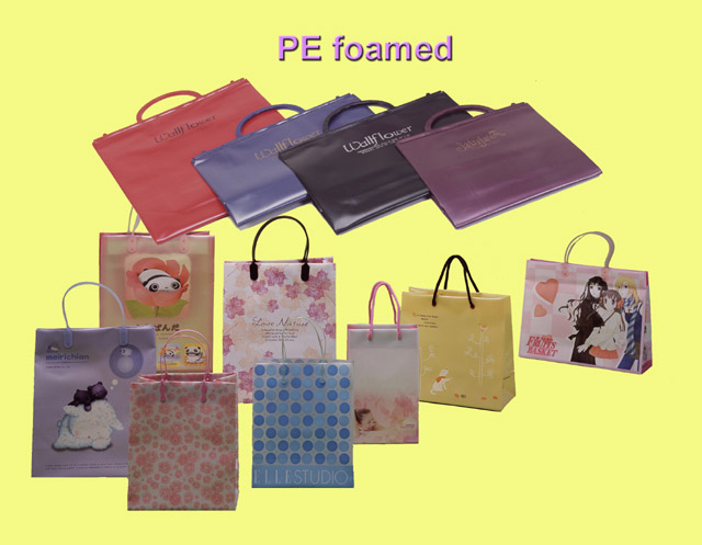  PE Foamed Gift And Shopping Bags (Вспененного ПЭ подарков и покупки сумки)