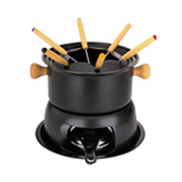  11pcs Non Stick Fondue Set (11pcs Номера Stick Fondue Set)