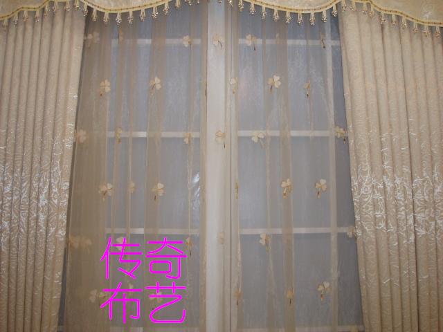  Embroidery Sheer Curtain (Вышивка Sh r занавес)