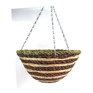  12` Round Hanging Basket. (12 `Round Hanging Basket.)