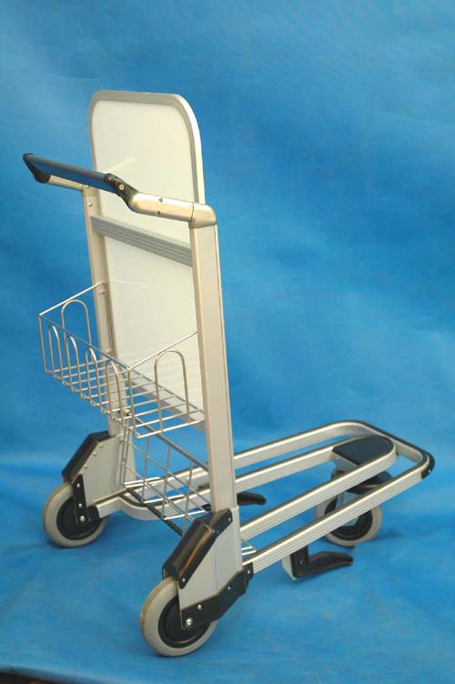  3 Wheel Aluminum Airport Trolley ( 3 Wheel Aluminum Airport Trolley)