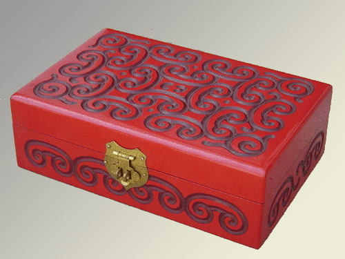  Wooden Carving Jewellery Box (Деревянная скульптура ювелирных Box)