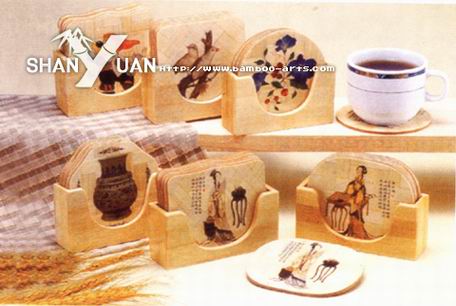  Bamboo Coaster Set (Бамбук Coaster Set)