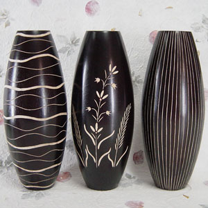  Mango Wood Vase ( Mango Wood Vase)