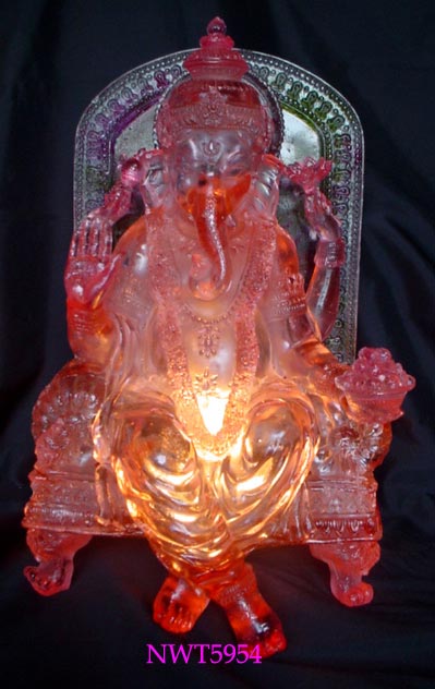  Coloured Glaze With Hindu Gods (Glasur mit Hindu-Götter)