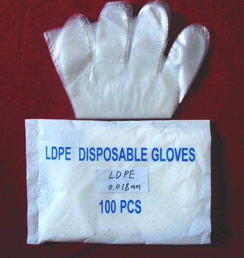  Disposable PE Glove PE Apron (Одноразовые перчатки PE PE фартук)