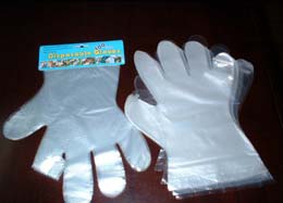  Disposable PE Glove PE Apron (Одноразовые перчатки PE PE фартук)