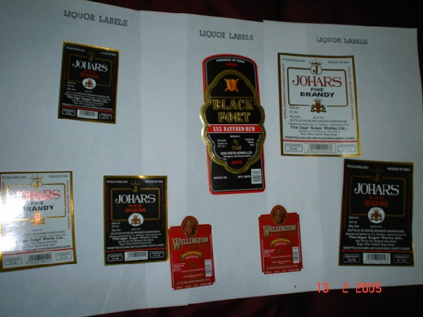  Printing Of Liquor Bottle Labels