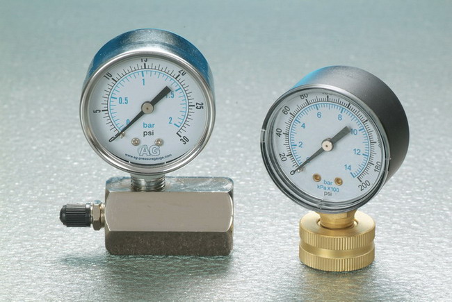  Gas Test Gauge & Water Test Gauge