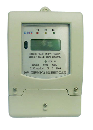  Single Phase Multi-Tariff Energy Meter