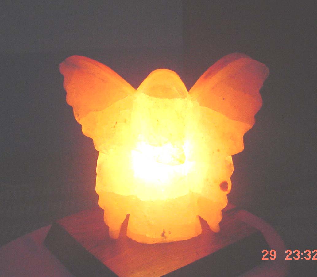  Rock Salt Crystal Lamps & Tealight Holders (Lampes en cristal de sel gemme & Photophore titulaires)