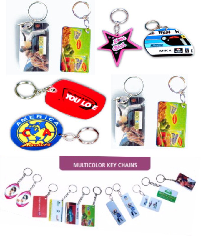  Multicolor Key Rings (Multicolor Key Rings)