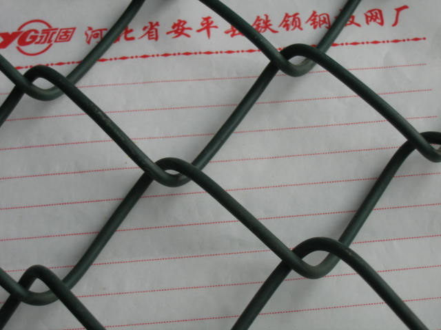  Green Chain Link Fence (Зеленая Сеть забор)