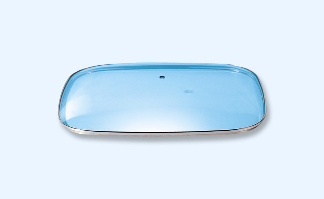  Rectangular Shape G-Type Tempered Glass Lid (Forme rectangulaire G-Type Couvercle en verre trempé)