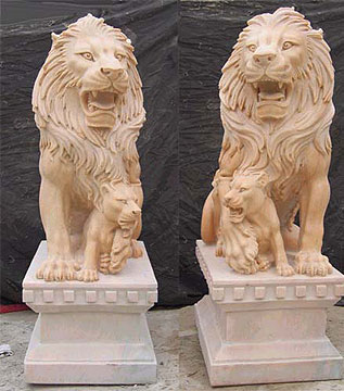 Stone Lions, Stone Tiere, Stone Carving-und Marble Carving Produkte (Stone Lions, Stone Tiere, Stone Carving-und Marble Carving Produkte)