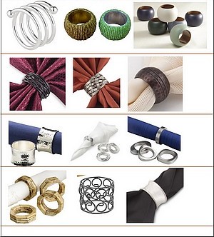  Napkin Rings (Кольца для салфеток)