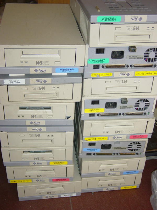  SUN DDS-3 External / Internal Tape Drives