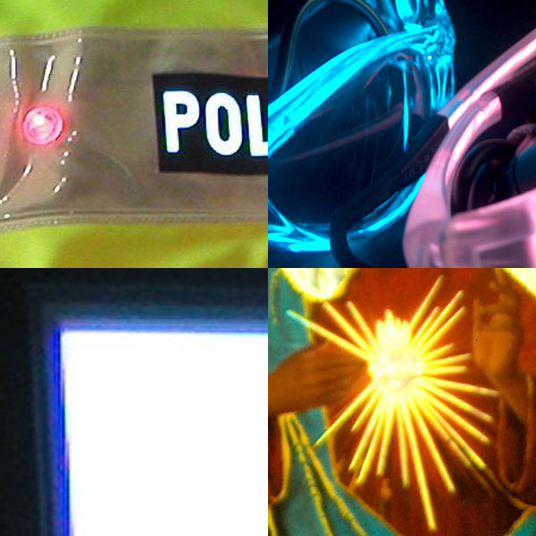  Electroluminescent Necklace (Электролюминесцентный ожерелье)