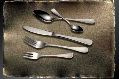  Stainless Steel Cutlery (Edelstahl Besteck)