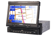 One Din 7 Inch Touch Screen Monitor With Built-In GPS With Car DVD / TV (Один DIN 7-дюймовый сенсорный монитор со встроенным GPS автомобиле DVD / TV)