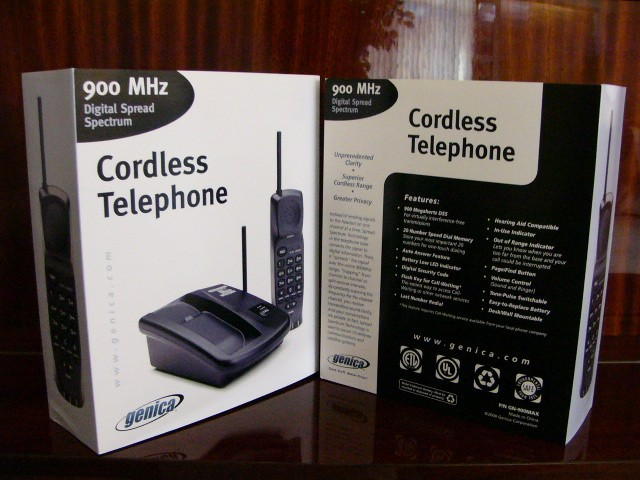  Gn-900max Cordless Telephone Genica (Оп-900max радиотелефон Genica)