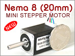  Nema8 Minitype Step Motor -20mm (1.8 Degree) (Nema8 Minitype Шаг Мотор 0мм (1,8 Degr ))