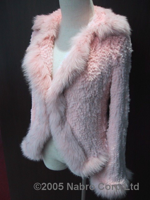  Rabbit Stretch Fur Jacket (Кролика Stretch Fur J ket)