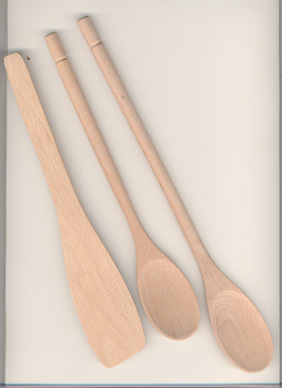  3pc Wooden Kitchen Tools (3pc инструменты Деревянная кухня)