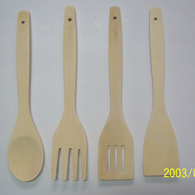  4 PC Wooden Kitchen Tool (4 ПК Деревянная кухня Tool)