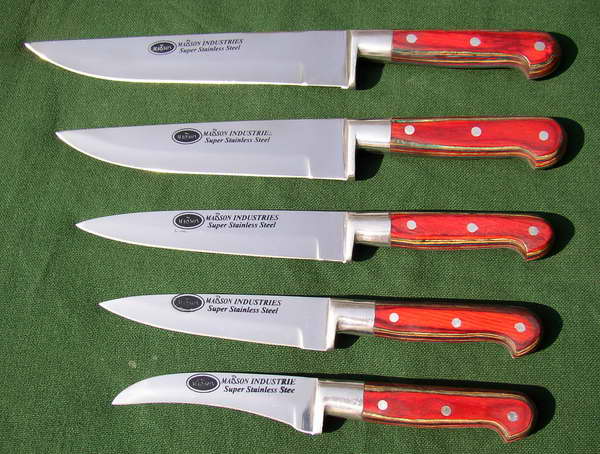  Kitchen Knives (Couteaux de cuisine)